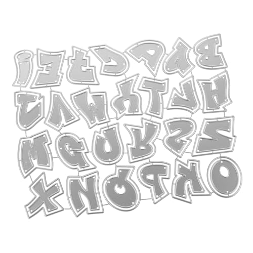 Tofficu Prägemaschine Für Metallalphabetbuchstaben Karbonstahl Vorlage Metallstanzformen Für Papierbasteln Prägen Scrapbooking Stanzformen Schablonen Prägeschablonen Stanzformen Tofficu Prägemaschine Für Metallalphabetbuchstaben Karbonstahl Vorlage Metallstanzformen Für Papierbasteln Prägen Scrapbooking Stanzformen Schablonen Prägeschablonen Stanzformen von Tofficu
