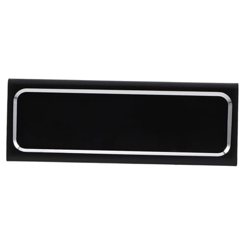 Tofficu Preisanzeigetafel Namensschilder für den Schreibtisch Tischplatten Tischtypenschild Schreibtisch Namensschild Tischnamensschild Schreibtisch -Tags Aluminiumlegierung Schwarz Tofficu Preisanzeigetafel Namensschilder für den Schreibtisch Tischplatten Tischtypenschild Schreibtisch Namensschild Tischnamensschild Schreibtisch -Tags Aluminiumlegierung Schwarz von Tofficu