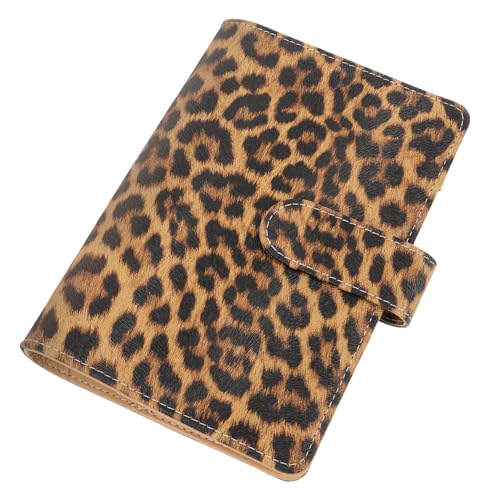 Tofficu Pu leder Binder Cover mit Magnetischem Verschluss Dekorative Ringbuch hülle für Budget planer Leicht Rutschfest als Schul Büro organizer für Stifte und Karten von Tofficu