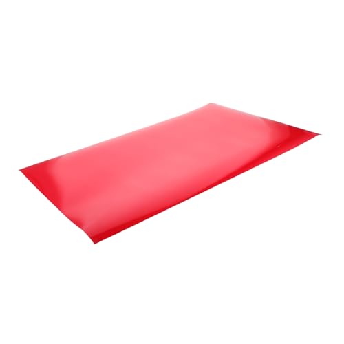 Tofficu Puff Heat Transfer Vinyl Folie Rot Textil Vinyl für Kleidung Taschen Kissen Vielseitiges DIY Dekor Hitzebeständig Einfach zu Verarbeiten mit Transferpresse von Tofficu