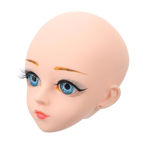 Tofficu Puppenkopf Zubehör Mädchen Schaufensterpuppen Körper Gesicht Kopfbedeckung Weibliche Attrappe Schaufensterpuppenkopf Zeichnung Figur Kopf 3D Puppenmodell Kopf 3D Dummies Kopf Tofficu Puppenkopf Zubehör Mädchen Schaufensterpuppen Körper Gesicht Kopfbedeckung Weibliche Attrappe Schaufensterpuppenkopf Zeichnung Figur Kopf 3D Puppenmodell Kopf 3D Dummies Kopf von Tofficu