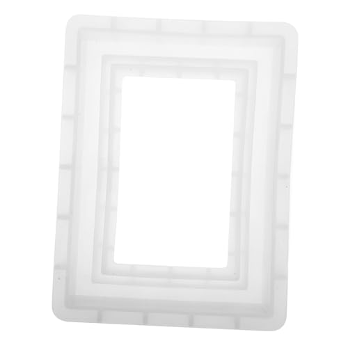 Tofficu Rechteckige Silikonform für DIY Fotorahmen Gießform Epoxidharz Basteln Flexible Transparente Form zum Herstellen Individueller Bilderrahmen Tofficu Rechteckige Silikonform für DIY Fotorahmen Gießform Epoxidharz Basteln Flexible Transparente Form zum Herstellen Individueller Bilderrahmen von Tofficu