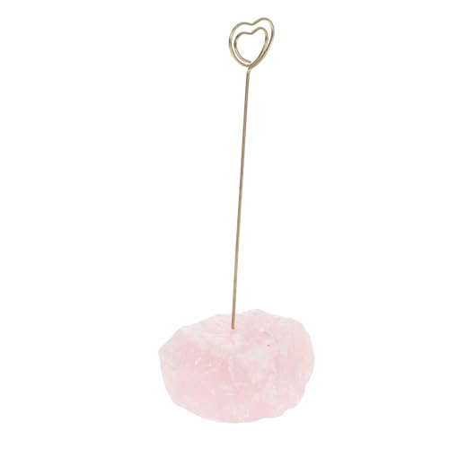 Tofficu Rohe Stickelnoten Tischplatte Mit Fotoclip Notizkartenhalter Bilderrahmen Aus Kristall Hochzeitskristallrahmen Ständer Für Fotoclips Bildhalter Mini-kartenhalter Kristallstein Rosa Tofficu Rohe Stickelnoten Tischplatte Mit Fotoclip Notizkartenhalter Bilderrahmen Aus Kristall Hochzeitskristallrahmen Ständer Für Fotoclips Bildhalter Mini-kartenhalter Kristallstein Rosa von Tofficu