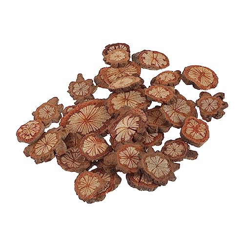 Tofficu Rote Weinreben Holzscheiben Naturholz Bastelset Unbehandelt Rustikal DIY Kranz Dekoration Holzscheiben Zubehör für Weihnachten Hochzeitstag Handwerk von Tofficu