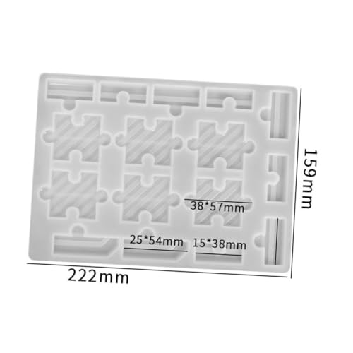 Tofficu Schachfiguren Silikonform Teilig Flexible DIY Gießform für Epoxidharz Schachmotive mit Glatter Oberfläche Langlebig und Wiederverwendbar für Bastler und Schachliebhaber Tofficu Schachfiguren Silikonform Teilig Flexible DIY Gießform für Epoxidharz Schachmotive mit Glatter Oberfläche Langlebig und Wiederverwendbar für Bastler und Schachliebhaber von Tofficu