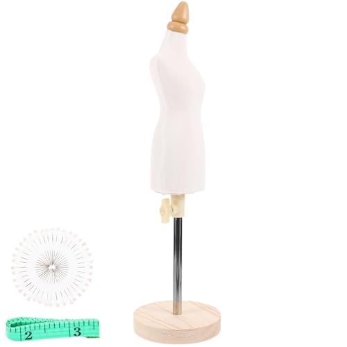 Tofficu Schneiderpuppe 1/4 für Puppen, verstellbares Modell zum Nähen und Design von Kleidung, Holzsockel, 31-45 cm, ideal für DIY-Projekte und Unterricht Tofficu Schneiderpuppe 1/4 für Puppen, verstellbares Modell zum Nähen und Design von Kleidung, Holzsockel, 31-45 cm, ideal für DIY-Projekte und Unterricht von Tofficu