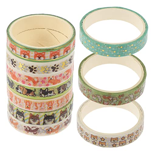 Tofficu Scrapbook Tapes 10 Rollen Dekorative Klebebänder Haustier Washi Tapes Für Planer Tagebuch Tofficu Scrapbook Tapes 10 Rollen Dekorative Klebebänder Haustier Washi Tapes Für Planer Tagebuch von Tofficu
