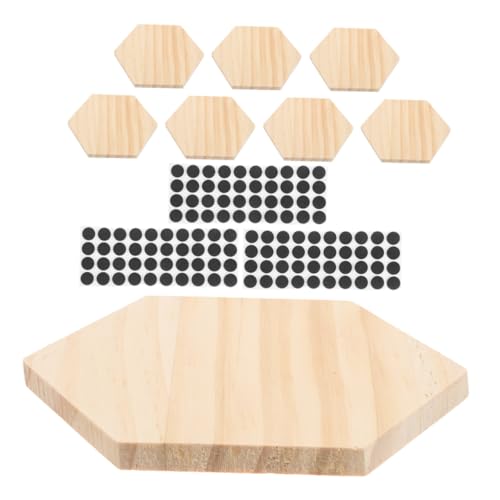 Tofficu Sechseckigen Holzuntersetzern mit Eva Rutsch Pads Leere Holzuntersetzer für DIY Projekte und Wohnkultur für Kaffeetische und Essbereiche Tofficu Sechseckigen Holzuntersetzern mit Eva Rutsch Pads Leere Holzuntersetzer für DIY Projekte und Wohnkultur für Kaffeetische und Essbereiche von Tofficu