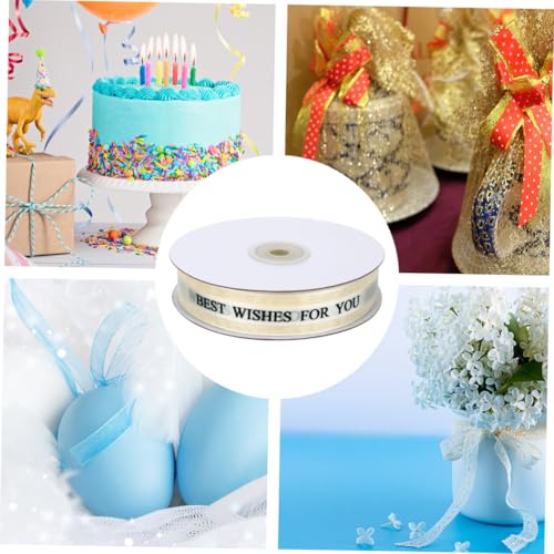 Tofficu Seidenband in Cremeweiß Langlebiges Geschenkband für Kuchen backboxen DIY bouquet Hochzeits Partydekoration Vielseitig für Geschenkverpackungen und Bastelprojekte Tofficu Seidenband in Cremeweiß Langlebiges Geschenkband für Kuchen backboxen DIY bouquet Hochzeits Partydekoration Vielseitig für Geschenkverpackungen und Bastelprojekte von Tofficu