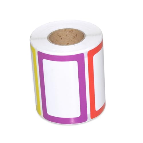 Tofficu Selbstklebende Bunte Namensetiketten Beschreibbare Aufkleber aus Barcode Papier Langlebige Organizer Sticker für Büro Schule und Party Umweltfreundlich und Vielseitig Einsetzbar Tofficu Selbstklebende Bunte Namensetiketten Beschreibbare Aufkleber aus Barcode Papier Langlebige Organizer Sticker für Büro Schule und Party Umweltfreundlich und Vielseitig Einsetzbar von Tofficu