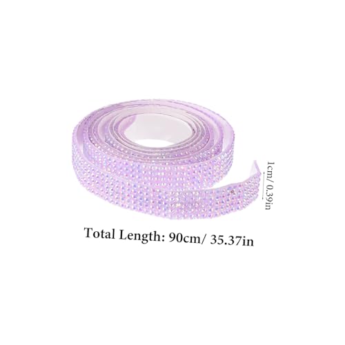 Tofficu Selbstklebendes Strassband Flachboden Harz Glitzerstreifen für DIY Kleidung Schmuck Taschen Schuhe Selbstklebende Strasssteine für Kostüme Basteln und Textilien Helllila Ab Tofficu Selbstklebendes Strassband Flachboden Harz Glitzerstreifen für DIY Kleidung Schmuck Taschen Schuhe Selbstklebende Strasssteine für Kostüme Basteln und Textilien Helllila Ab von Tofficu