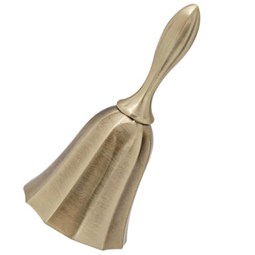 Tofficu Serviceglocke aus Kleine Handliche Restaurant rufglocke Bronze Langlebig und Vielseitig für Bar Küche Hotel Spiel und Tiertraining Geeignet von Tofficu