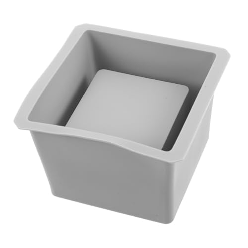 Tofficu Silikonform Beton Blumentopf DIY Doppellagig Pflanzgefäß Kreativ Langlebig für Sukkulenten und Epoxidharz Basteln Vielseitig für Handwerk und Garten von Tofficu