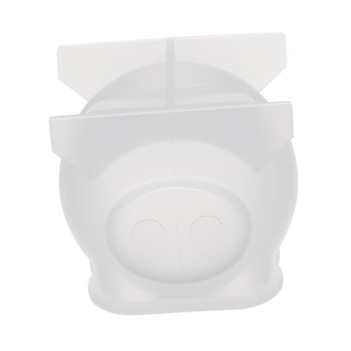 Tofficu Silikonform DIY Tierornament Schwein Flexibel Langlebig Epoxidharz Gießform für Bastelbedarf Dekorationen Kreative Handwerksprojekte von Tofficu