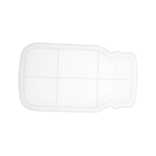 Tofficu Silikonform Diy Kerzenhalter Gießform Kreatives Mason Jar Design Epoxidharz Form für Bastelprojekte und Kerzentablett mit Einzigartiger Tropfenform zum Gießen und Dekorieren Tofficu Silikonform Diy Kerzenhalter Gießform Kreatives Mason Jar Design Epoxidharz Form für Bastelprojekte und Kerzentablett mit Einzigartiger Tropfenform zum Gießen und Dekorieren von Tofficu
