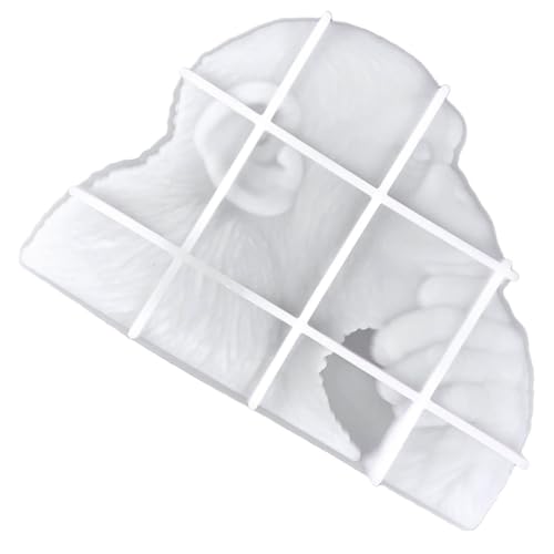 Tofficu Silikonform Gorilla für Epoxidharz DIY Basteln Flexible Langlebige Form für Resin Gießen für Erwachsene Einzigartige Affen Dekoration Leicht zu Entformen Weiß Tofficu Silikonform Gorilla für Epoxidharz DIY Basteln Flexible Langlebige Form für Resin Gießen für Erwachsene Einzigartige Affen Dekoration Leicht zu Entformen Weiß von Tofficu