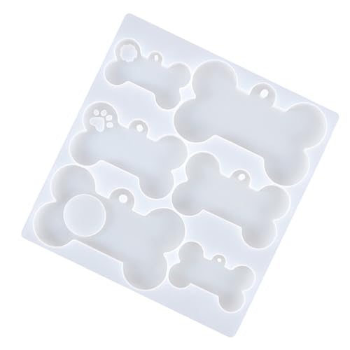 Tofficu Silikonform Knochenform für DIY Basteln Flexible Reißfeste Gießform für Resin Schmuck Anhänger Glatte Oberfläche Vielseitige Epoxidharzform für Kreative Dekorationen Tofficu Silikonform Knochenform für DIY Basteln Flexible Reißfeste Gießform für Resin Schmuck Anhänger Glatte Oberfläche Vielseitige Epoxidharzform für Kreative Dekorationen von Tofficu