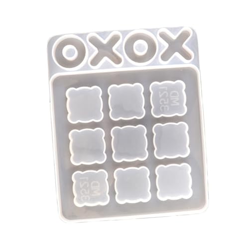 Tofficu Silikonform Kreuz und Kreis Spiel DIY Resin Gießform Wiederverwendbar Antihaft Silikonform für Basteln und Familien Spielspaß Tofficu Silikonform Kreuz und Kreis Spiel DIY Resin Gießform Wiederverwendbar Antihaft Silikonform für Basteln und Familien Spielspaß von Tofficu