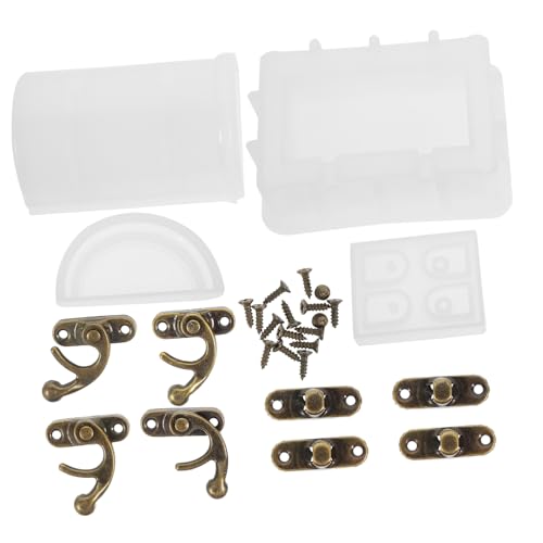 Tofficu Silikonform Schatztruhe für Epoxidharz Gießen DIY Harz Aufbewahrungsbox Silikonform Flexibel Reißfest Langlebig Einfach zu Reinigen für Schmuck und Bastelprojekte Tofficu Silikonform Schatztruhe für Epoxidharz Gießen DIY Harz Aufbewahrungsbox Silikonform Flexibel Reißfest Langlebig Einfach zu Reinigen für Schmuck und Bastelprojekte von Tofficu