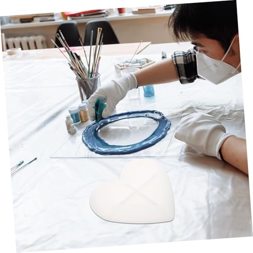 Tofficu Silikonform Tablett Herzform DIY Gießform Langlebig Rutschfest Wiederverwendbar für Epoxidharz Schmuckherstellung Basteln Geschenkideen Tofficu Silikonform Tablett Herzform DIY Gießform Langlebig Rutschfest Wiederverwendbar für Epoxidharz Schmuckherstellung Basteln Geschenkideen von Tofficu