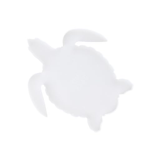 Tofficu Silikonform Untersetzer Schildkröte Gießform Flexibel Langlebig für DIY Epoxidharz Kreative Bastelprojekte Geschenkidee für Hobbykunst und Handwerk von Tofficu
