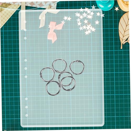 Tofficu Silikonform für Binder Notebook Cover Hitzebeständig Vielseitig DIY Notizbuchhülle Bastelset Geeignet für Epoxidharz und Bastelprojekte von Tofficu