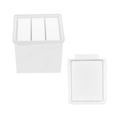 Tofficu Silikonform für DIY Gießformen Flexible Silikon organizer Form Geruchsneutral Langlebig Einfach zu Reinigen Geeignet für Epoxidharz Bastelprojekte und Praktische Aufbewahrung von Tofficu