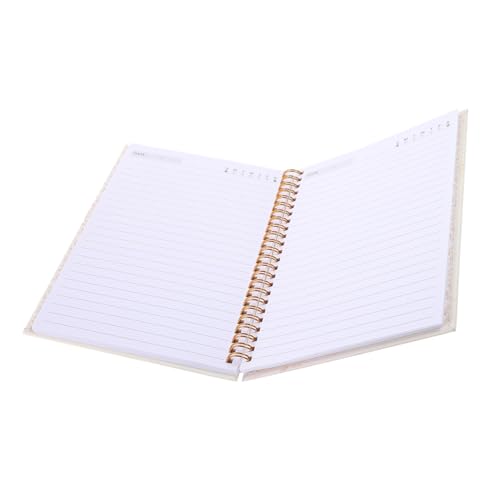 Tofficu Spiral Notizbuch für Tägliche Planung Notepad für Büro Reisen Schule mit Glattem und Spiralgebundener Bindung für Morgenroutine Tagesplaner Inspirationsnotizen von Tofficu