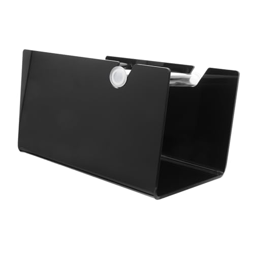 Tofficu Ständer Für Etikettenspender Verstellbarer Acryl Klebeband Organizer Für Den Schreibtisch – Halter Für 3 Aufkleberrollen Für Lager Einzelhandel Und Verpackungsklebebandrollen von Tofficu