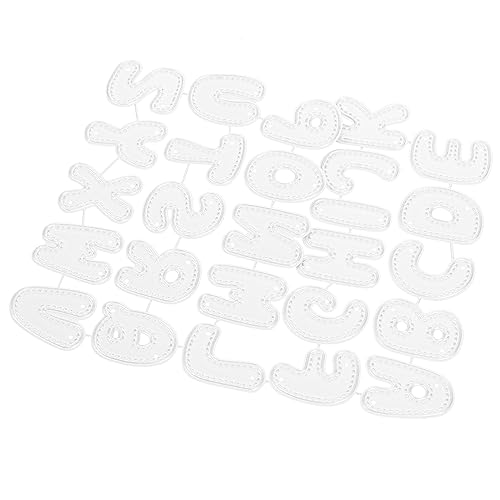Tofficu Teiliges Alphabet Stanzformen Metall Robuste Diy Stanzschablonen für Scrapbooking Grußkarten Fotoalben Papierbasteln Kreative Heimdekoration und Bastelprojekte von Tofficu