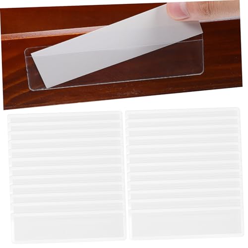 Tofficu Teiliges Selbstklebende Klare Etikettenhalter mit Papier Einsteckkarten Für Büro Aktenordner Regale Vielseitig Beschriftbar und Wiederverwendbar Tofficu Teiliges Selbstklebende Klare Etikettenhalter mit Papier Einsteckkarten Für Büro Aktenordner Regale Vielseitig Beschriftbar und Wiederverwendbar von Tofficu