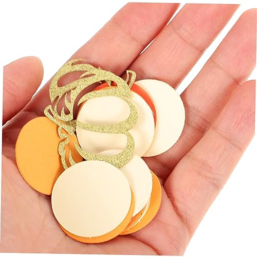 Tofficu Thanksgiving Papierkonfetti Kürbis Dekoratives Streusel für Tisch Geschenkbox Partydeko Langlebiges Papiermaterial Vielseitig für Erntedankfest Hochzeit Neujahr Tofficu Thanksgiving Papierkonfetti Kürbis Dekoratives Streusel für Tisch Geschenkbox Partydeko Langlebiges Papiermaterial Vielseitig für Erntedankfest Hochzeit Neujahr von Tofficu