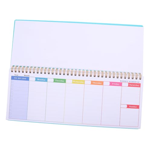 Tofficu Tragbares Notizbuch Zeitplan Notizbuch Zu Machen Aufgabenheft Liste Wochenplaner Arbeiten Agenda Notebook Täglich Wöchentliche Notizblöcke Tag Notizblock Notizbücher Eisen Green Tofficu Tragbares Notizbuch Zeitplan Notizbuch Zu Machen Aufgabenheft Liste Wochenplaner Arbeiten Agenda Notebook Täglich Wöchentliche Notizblöcke Tag Notizblock Notizbücher Eisen Green von Tofficu