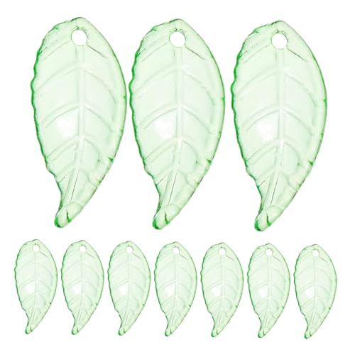 Tofficu Transparente Acryl Blattperlen DIY Schmuckzubehör Blumenornamente für Halsketten Armbänder Basteln mit Großem Kunststoffperlen Tofficu Transparente Acryl Blattperlen DIY Schmuckzubehör Blumenornamente für Halsketten Armbänder Basteln mit Großem Kunststoffperlen von Tofficu