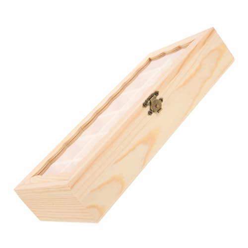 Tofficu Unbehandelte Holzkiste mit Fächern Kleine Aufbewahrungsbox Naturbelassenem Holz Transparente Schmuckbox Diy Holzbox zum Bemalen Geschenkbox für Schmuck und Bastelbedarf Tofficu Unbehandelte Holzkiste mit Fächern Kleine Aufbewahrungsbox Naturbelassenem Holz Transparente Schmuckbox Diy Holzbox zum Bemalen Geschenkbox für Schmuck und Bastelbedarf von Tofficu