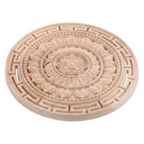 Tofficu Unlackierte Holzapplikation Mandala Blume Rund Holzschnitzerei Möbelverzierung für Schrank Tür Bett Wand Europäischer Stil Unbemalt Vielseitig Einfach Anzubringen Tofficu Unlackierte Holzapplikation Mandala Blume Rund Holzschnitzerei Möbelverzierung für Schrank Tür Bett Wand Europäischer Stil Unbemalt Vielseitig Einfach Anzubringen von Tofficu