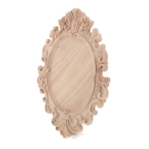 Tofficu Unlackierte Vintage Holzschnitzerei Applikationen Unfertige Holzverzierungen für Schrank Möbel Dekorationsornamente im Europäischen Landhausstil Tofficu Unlackierte Vintage Holzschnitzerei Applikationen Unfertige Holzverzierungen für Schrank Möbel Dekorationsornamente im Europäischen Landhausstil von Tofficu