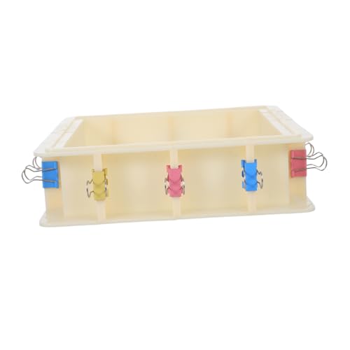 Tofficu Verstellbarer Kunststoff Mold Housing Rahmen für Diy Resin Seifen und Kerzenherstellung Robustes Teiliges Anpassbar für Vielseitige Bastelprojekte von Tofficu