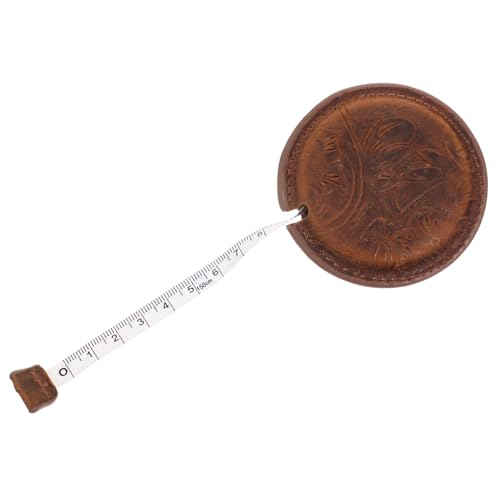 Tofficu Vintage Maßband Leichtes Flexibles Nähen Maßband für Kleidung und Körpermessung Handlich Tragbares Nähzubehör mit Sicherem Kratzfestem Band für Bastler und Heimgebrauch Tofficu Vintage Maßband Leichtes Flexibles Nähen Maßband für Kleidung und Körpermessung Handlich Tragbares Nähzubehör mit Sicherem Kratzfestem Band für Bastler und Heimgebrauch von Tofficu