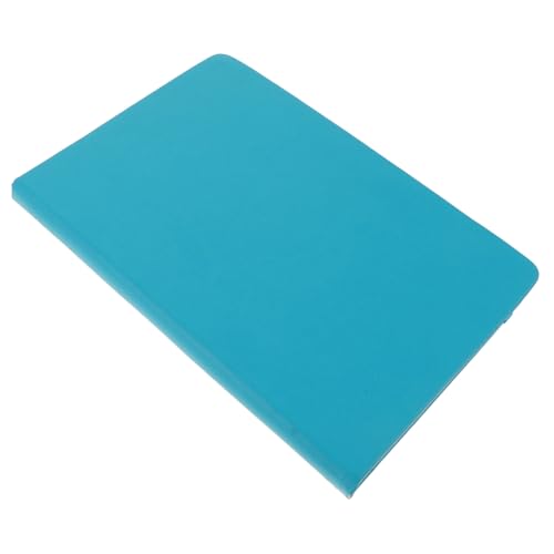 Tofficu Vintage PU Leder Notizbuch Schreibheft für Schüler Journal Buch mit Liniertem Papier Tragbares Notizbuch für Büro Schule Tagebuch Persönliches Schreibbuch in Blau von Tofficu