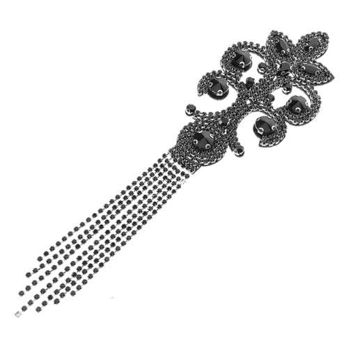 Tofficu Vintage Strass Quasten Schulterklappen für Damen Handgefertigte Epauletten mit Fransen für Hochzeiten Partys und Festliche Anlässe Tofficu Vintage Strass Quasten Schulterklappen für Damen Handgefertigte Epauletten mit Fransen für Hochzeiten Partys und Festliche Anlässe von Tofficu