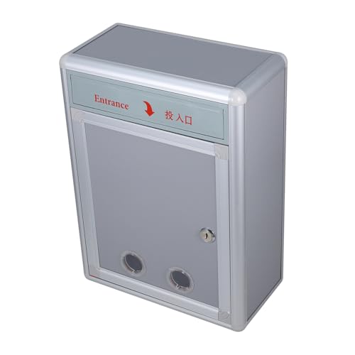 Tofficu Vorschlagsbox E Mail Spende Mit Einwurfschlitz Dokumenten Organizer Register Ticket Organizer Halter Wand Briefschlitz Fänger Transparente Aufbewahrungsbehälter Bruch Mit von Tofficu