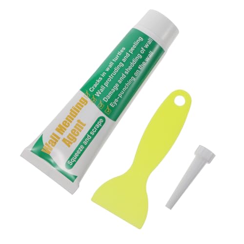 Tofficu Wall Reparatur Paste Wandspachtelmasse mit Spachtel Werkzeug für Füllen Innen und Außen Wandreparatur Kit Sicher Langlebig Leicht Tragbar von Tofficu