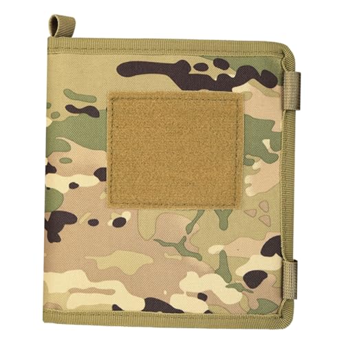Tofficu Wasserdichter Karten Organizer Militärischer Notizbuch Binder für Outdoor Aktivitäten Robuste Aufbewahrungstasche für Karten und Notizen für Wanderungen und Geländeuntersuchungen von Tofficu