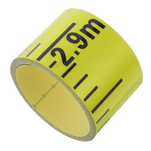 Tofficu Wasserstandsanzeiger Selbstklebend Gelb Präzise Pool Wasserstand Messskala Aufkleber Messwerkzeug für Schwimmbad und Wassermanagement Tofficu Wasserstandsanzeiger Selbstklebend Gelb Präzise Pool Wasserstand Messskala Aufkleber Messwerkzeug für Schwimmbad und Wassermanagement von Tofficu