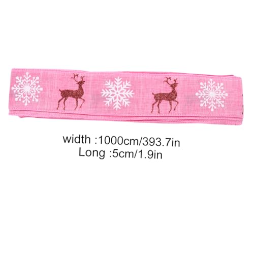 Tofficu Weihnachtsband haar pin weihnachts party hochzeitdeko geschenkpakete christmas dekoration Weihnachtsdekorationen Schleifen zum Verpacken Wickelband Weihnachtsversorgung Leinen Rosa Tofficu Weihnachtsband haar pin weihnachts party hochzeitdeko geschenkpakete christmas dekoration Weihnachtsdekorationen Schleifen zum Verpacken Wickelband Weihnachtsversorgung Leinen Rosa von Tofficu