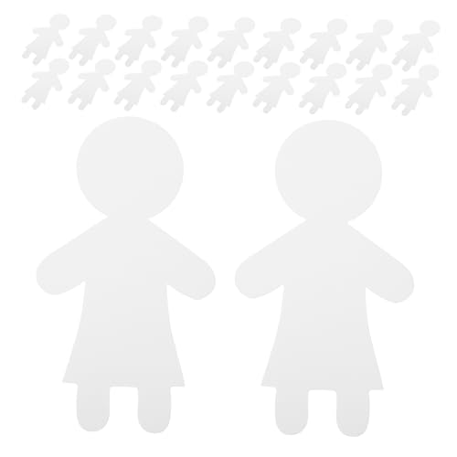 Tofficu Weiße Papppuppen 20 Stück Malbrett Für Jungen Und Mädchen Leere Papierfiguren Menschen Ausschnittvorlagen Bastelbedarf Tofficu Weiße Papppuppen 20 Stück Malbrett Für Jungen Und Mädchen Leere Papierfiguren Menschen Ausschnittvorlagen Bastelbedarf von Tofficu