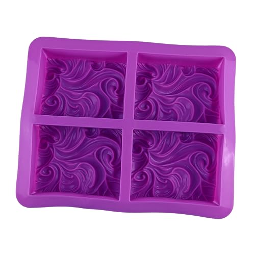 Tofficu Wellenkuchenform Silikon -Fondantform wellige Kuchenform wellige Backform Seifenform Schokoladen-Backform kuchen backform Backformen aus Silikon Kieselgel Violett Tofficu Wellenkuchenform Silikon -Fondantform wellige Kuchenform wellige Backform Seifenform Schokoladen-Backform kuchen backform Backformen aus Silikon Kieselgel Violett von Tofficu