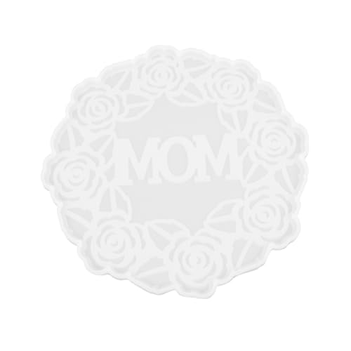Tofficu Wreath Shaped Diy Silikonform für Untersetzer Epoxidharz Gießform für Dekoration für Muttertag und Bastelprojekte Leicht und Platzsparend Tofficu Wreath Shaped Diy Silikonform für Untersetzer Epoxidharz Gießform für Dekoration für Muttertag und Bastelprojekte Leicht und Platzsparend von Tofficu