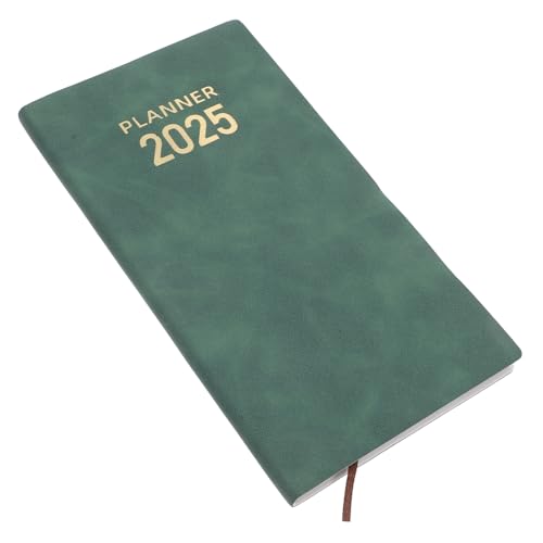 Tofficu Zeitmanagement-kalender Datum Tagesplaner Buch Planen Zeitplan Wochenplaner Notizblock Täglicher Arbeitsplaner Täglicher Planer Notizbuch Unterlage Papier Green von Tofficu